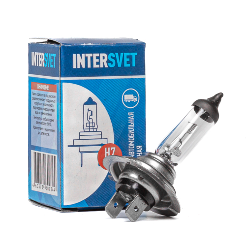 Автолампа галогенная H7, 24 В, 70 Вт, PX26D