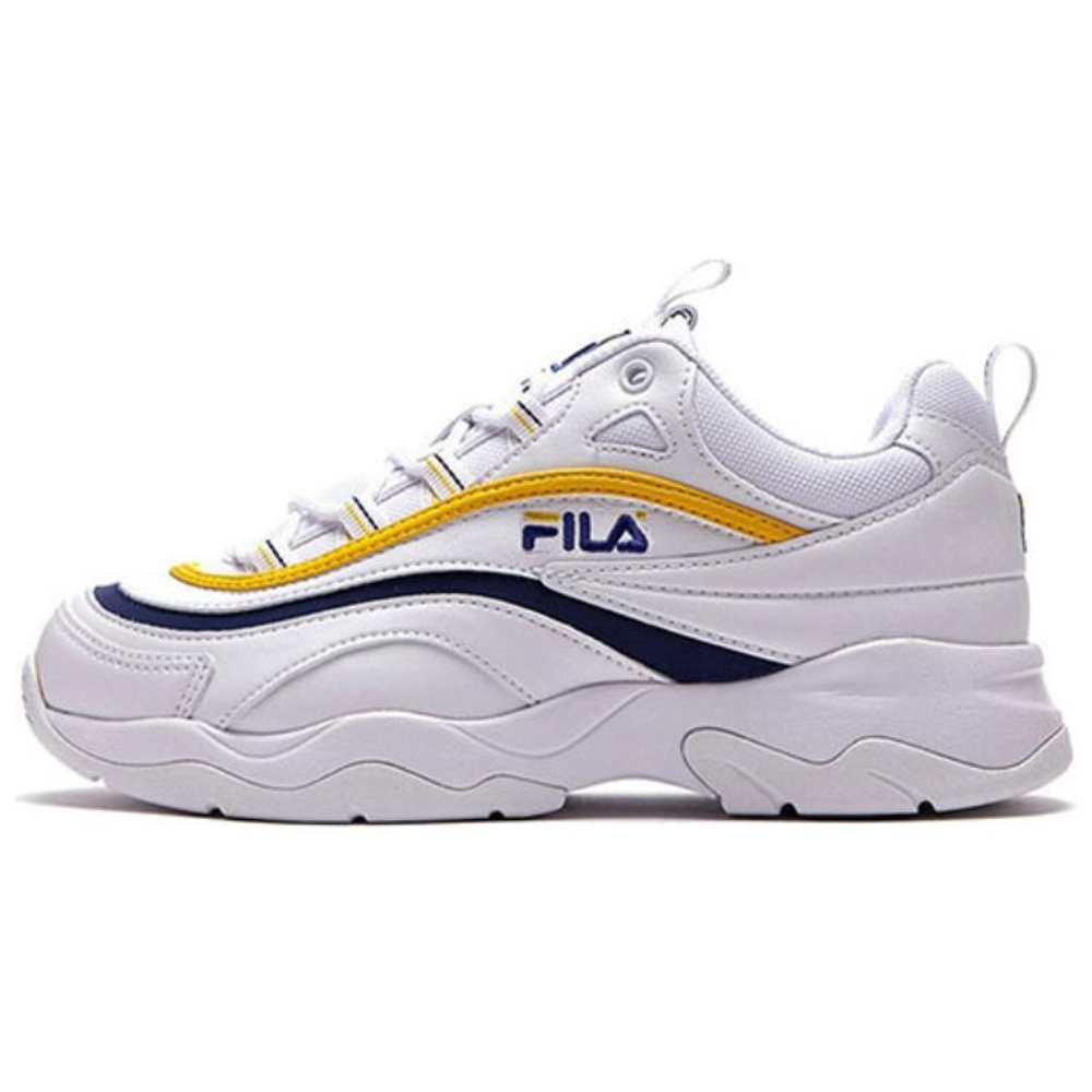 FILA Folder X FILA Ray Series Vntg Chunky Sneakers WhiteYellow/Blue