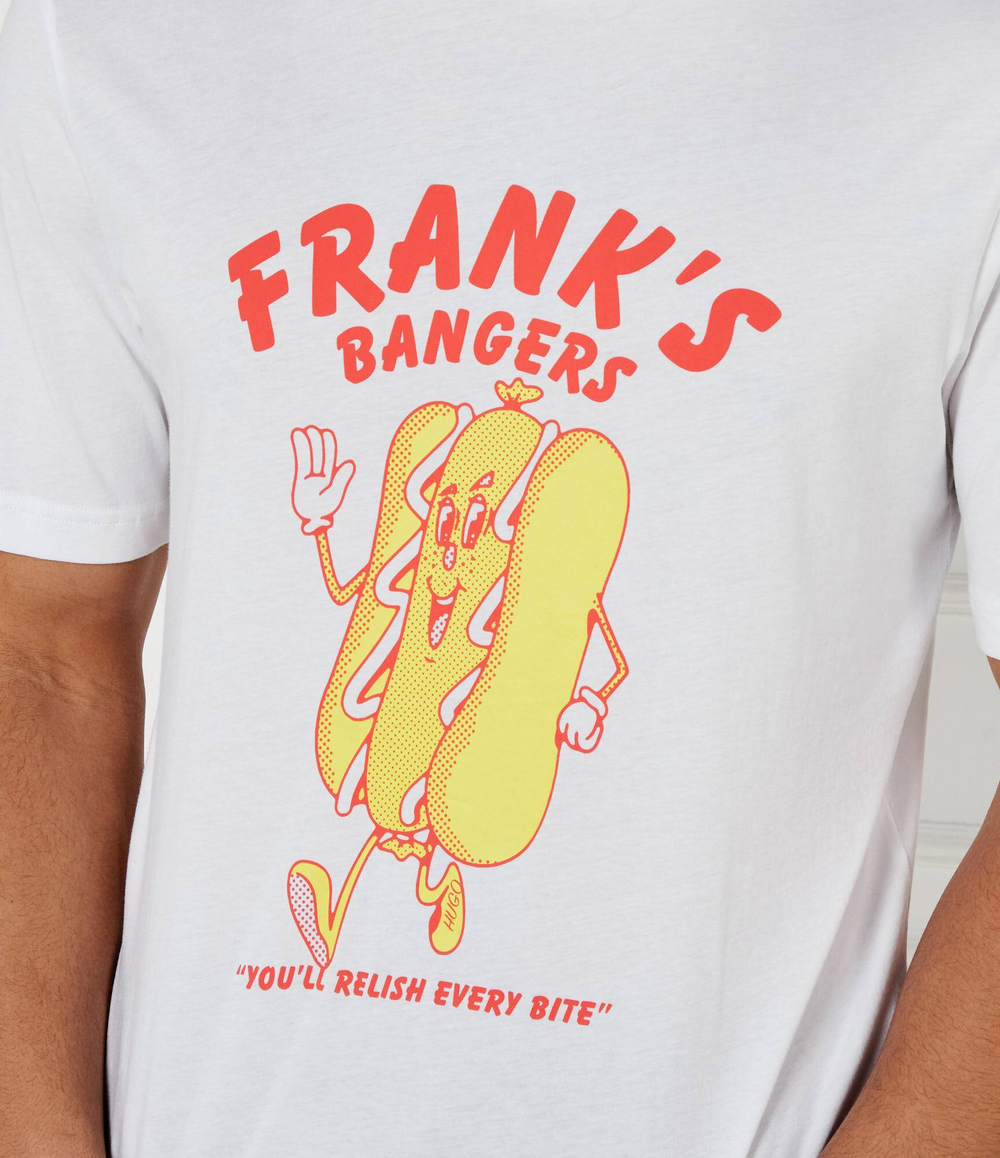 Футболка Nugotacos Hugo Blue - белый(50532123)