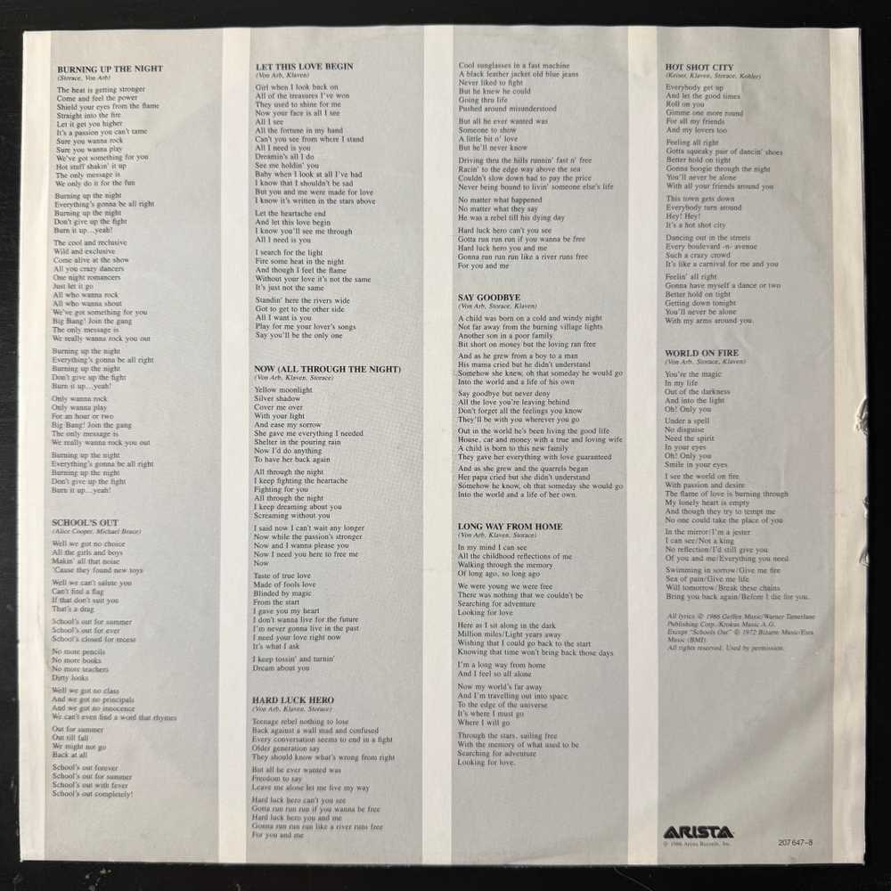 Виниловая пластинка Krokus - Change Of Address LP