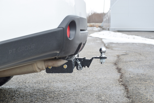 Фаркоп PT GROUP /съемный квадрат/ с нержавеющей накладкой для NISSAN X-Trail 2007-2013(паспорт и сертификат в комплекте)(без электрики) арт.NXT-07-991124.00