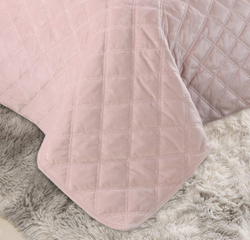 Покрывало 230x250 и 2 наволочки 50х70 Sofi De MarkO Офира светло-розовое