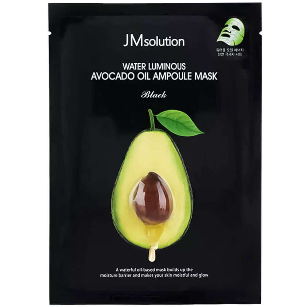 Маска питательная с экстрактом авокадо JMsolution Water Luminous Avocado Oil Ampoule Mask