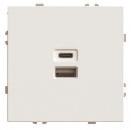Розетка USB и type C без рамки Stekker Эмили 49905