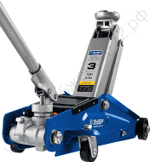 ЗУБР Т-70, 3 т, 130 - 410 мм, подкатной домкрат с поворотной ручкой, Профессионал (43052-3)