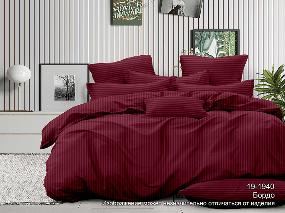 КПБ Евро с простыней на рез. 160х200 САТИН "С2"