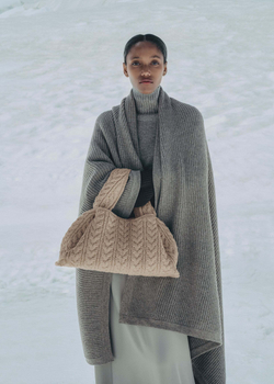 POLENE СУМКА NUMERO NEUF LARGE, ЭКРЮ