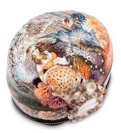 Народные промыслы ШК-30/ 67 Шкатулка «Русалочка» Ковалева С.