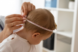 Шлем демисезонный на мальчика цвет черный /тай-дай,размер 48