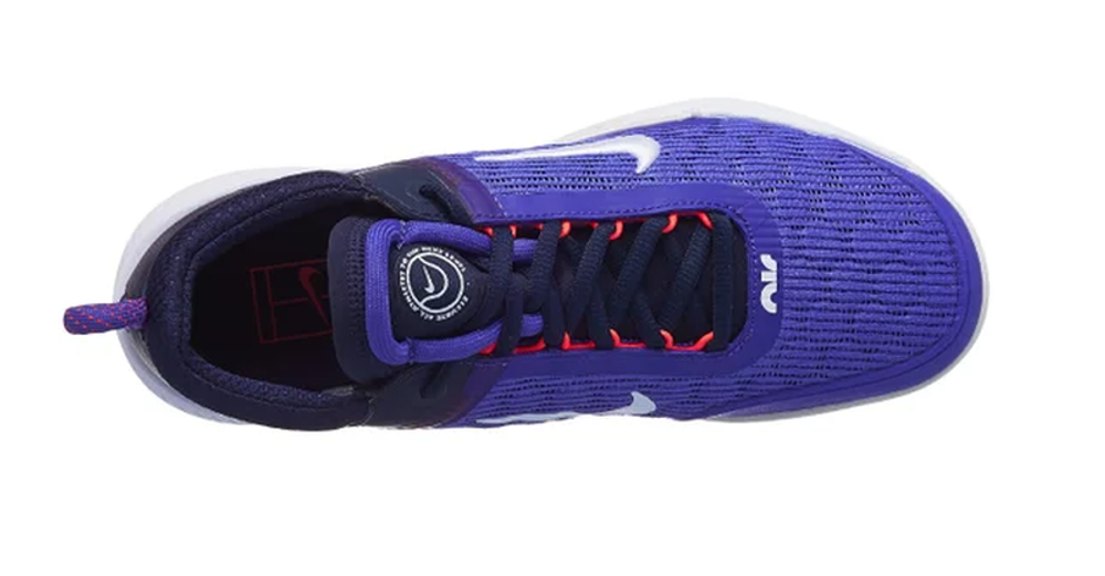 Мужские кроссовки теннисные Nike Zoom Court NXT Clay - lapis/white/obsidian/bright crimson