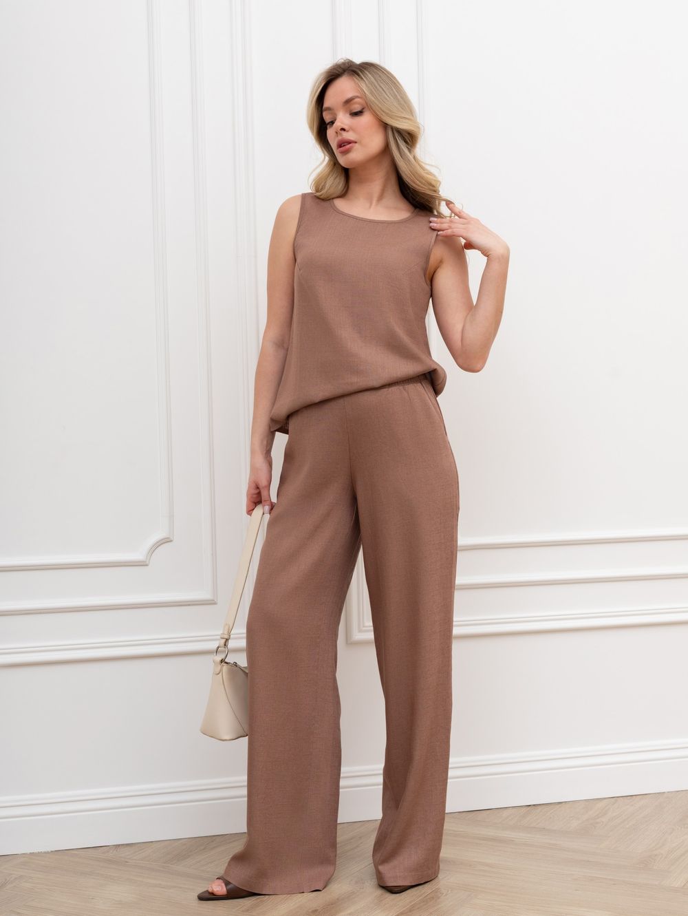 Блузка (топ) Сибелла-5 Виотекс КОРИЧНЕВЫЙ