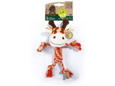 M-PETS Игрушка мягкая для собак Жираф Зия, 33 см