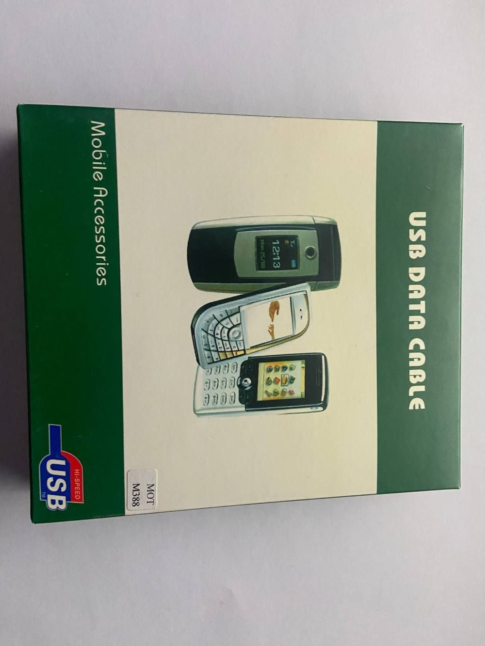 ДАТА КАБЕЛЬ USB data cable MOT M388 + CD
