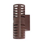 Уличный настенный светодиодный светильник Novotech 359539 STREET NT25 000 коричневый IP65 LED 2*5W 3000К 100-240V NETZ