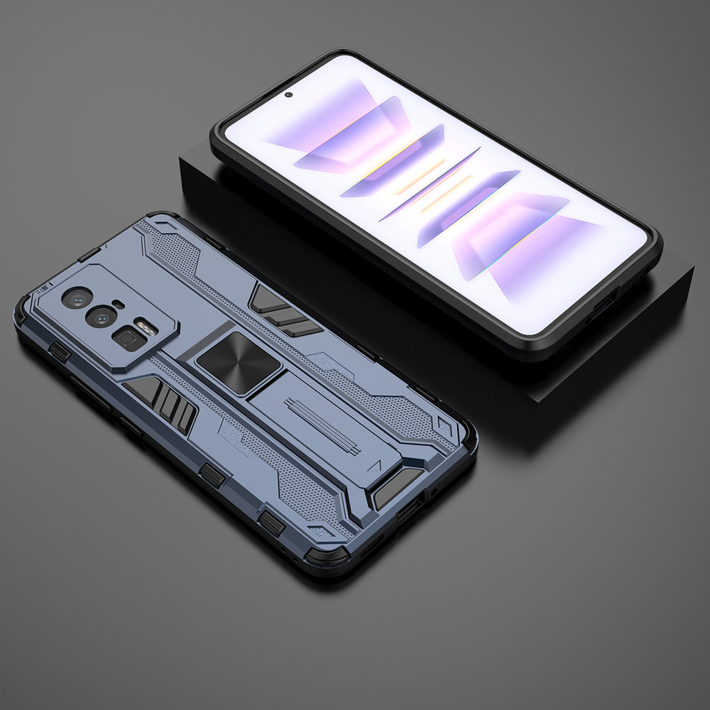 Противоударный чехол с подставкой Transformer для Poco F5 Pro