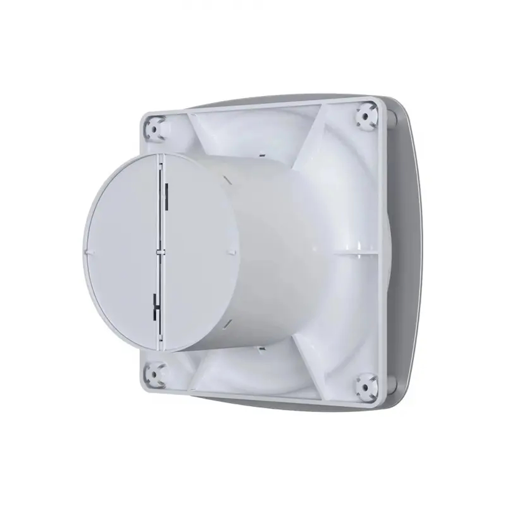 Вентилятор накладной RIO D100 обратный клапан Gray metal