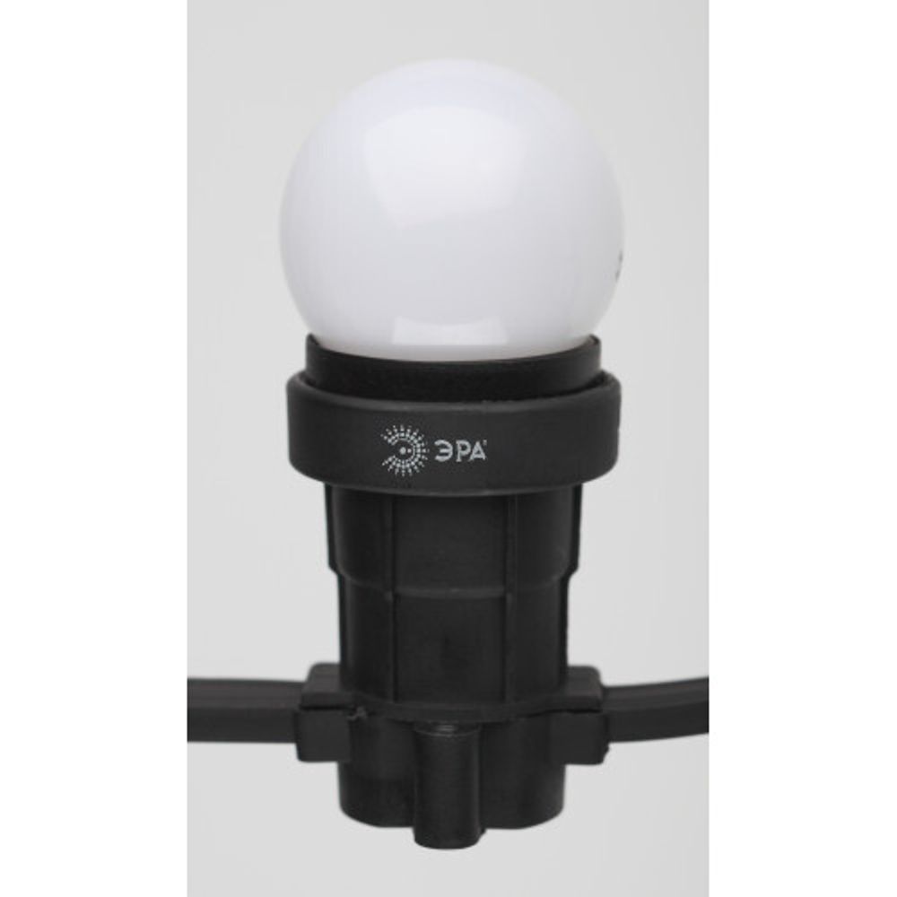 Лампочка светодиодная ЭРА STD ERAW45-E27 E27 / Е27 1Вт шар белый для белт-лайт | Профессиональное праздничное и новогоднее освещение