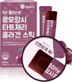 Mippeum Dak Joa Tart Cherry Collagen Stick 15ea