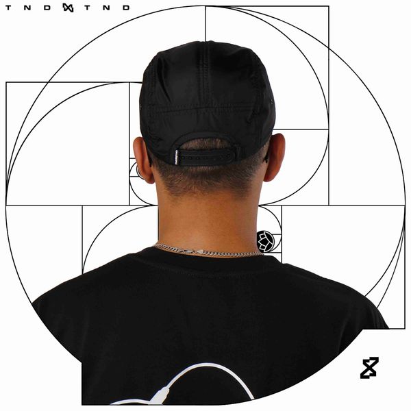 Кепка Tandem 6-ти панельная черная - фото 4