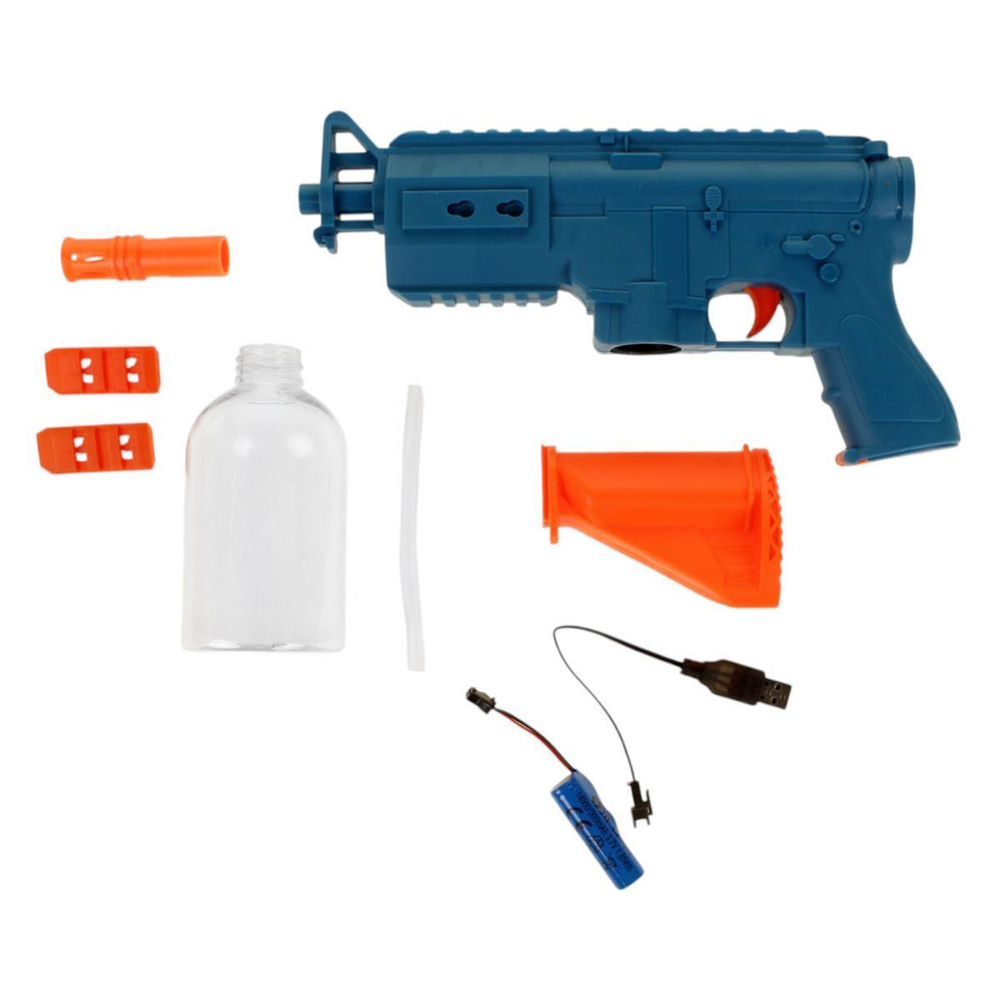 Водный автомат 28,3см. аккум. от USB, синий, коробка 88018