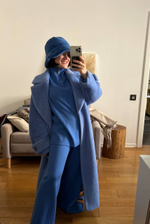 Костюм трикотажный цвета реки