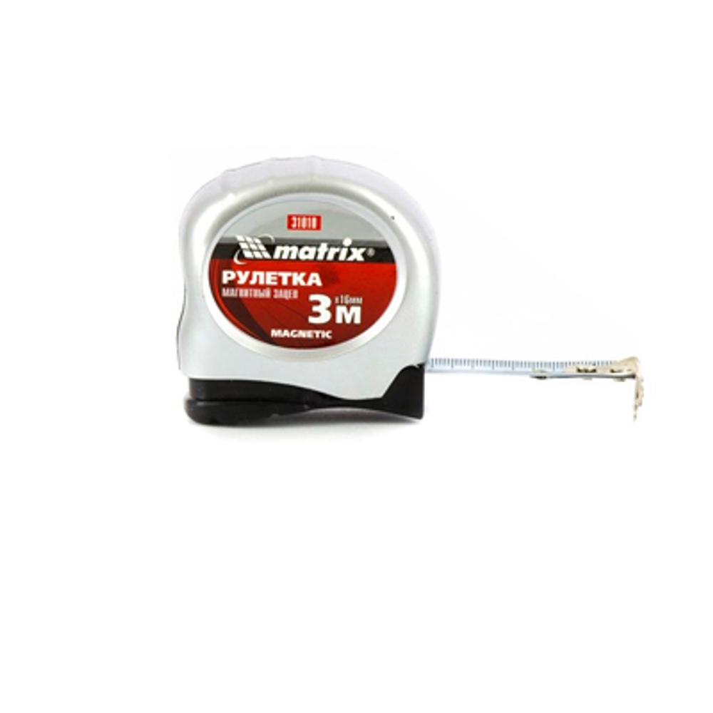 Рулетка Matrix Magnetic 3 м x 16 мм (31010)