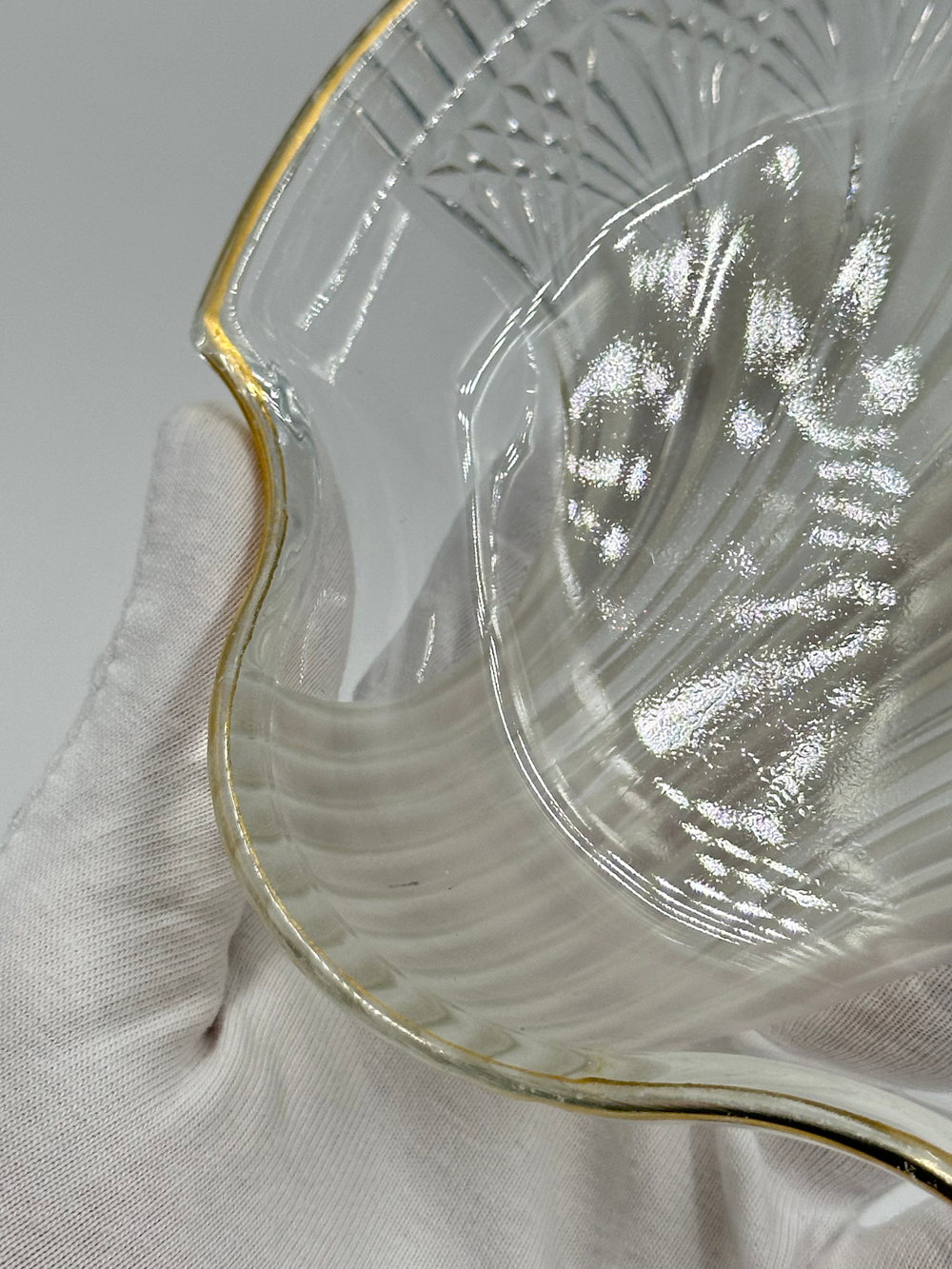 Тарелка стеклянная