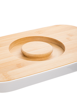 Хлебница 18x37x22см Joseph Joseph белая