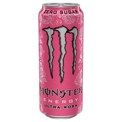 Энергетик Monster Energy - Ultra Rosa Zero (роза и грейпфрут), 500 мл