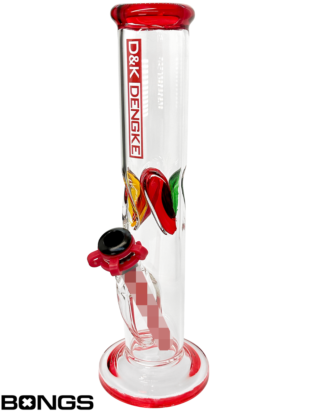 Бонг D&K Rasta Tube Ice 30 СМ