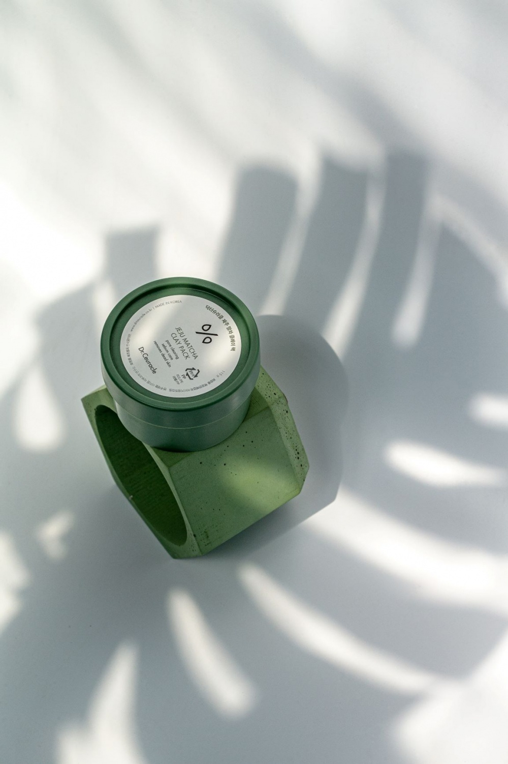 Dr. Ceuracle, Очищающая маска для лица с глиной и зеленым чаем Матча Jeju Matcha Clay Pack 115г