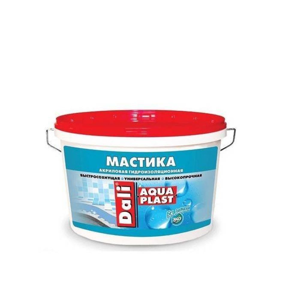 МАСТИКА DALI AQUAPLAST АКРИЛОВАЯ ГИДРОИЗОЛЯЦИОННАЯ 9Л