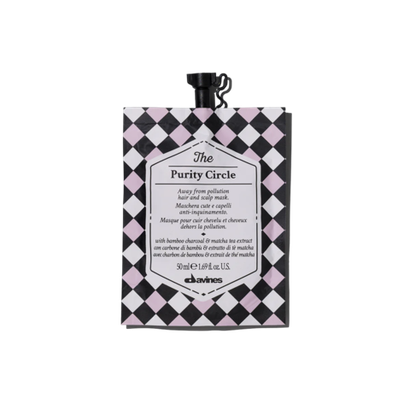 DAVINES Маска-детокс для волос и кожи головы Circle