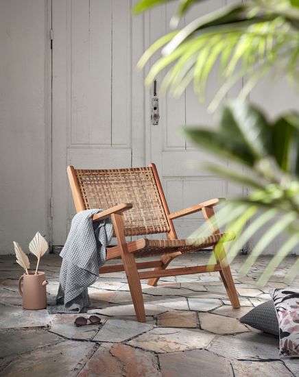 Кресло Grignoon акация ротанг La Forma Испания