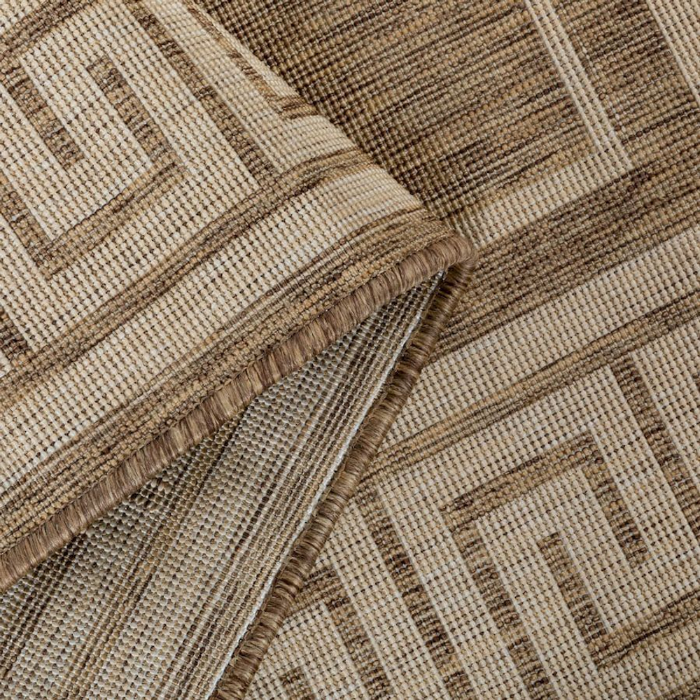 Ковер SIDE 0.5*0.8 дизайн 62101 BROWN/BEIGE
