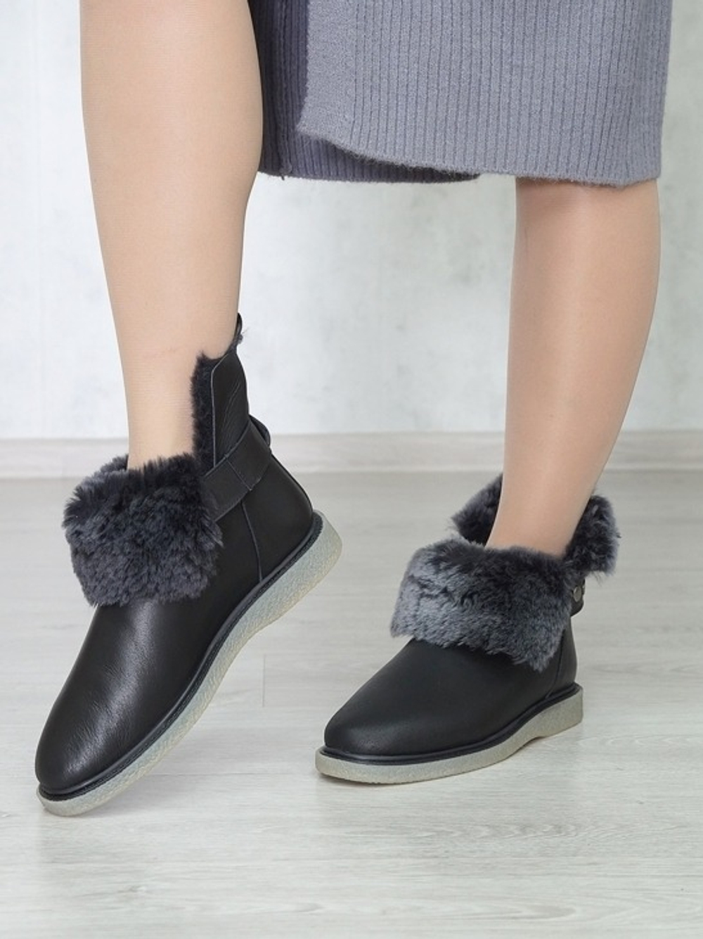 Полусапожки женские зимние
