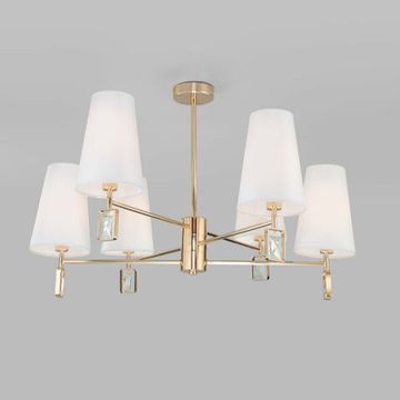 Люстра потолочная 60137/6 золото Milazzo Eurosvet