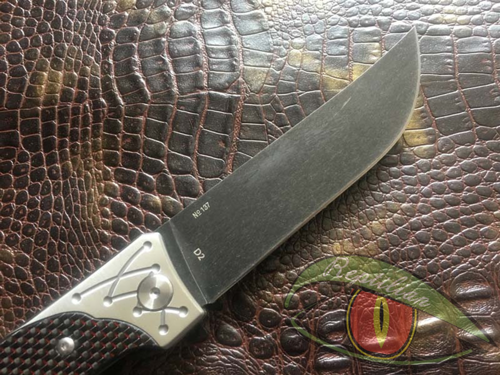 Нож складной Reptilian "Пчак-1 red"