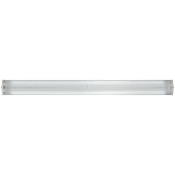 Светильник ЭРА ДПО 11-2х18-001 с рассеивателем IP40 под 2 светодиодные лампы T8 2хG13 LED 1200мм | Линейные светильники IP20 под лампу T8 LED