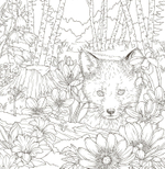 Symphony of Cute Animals. Coloring book