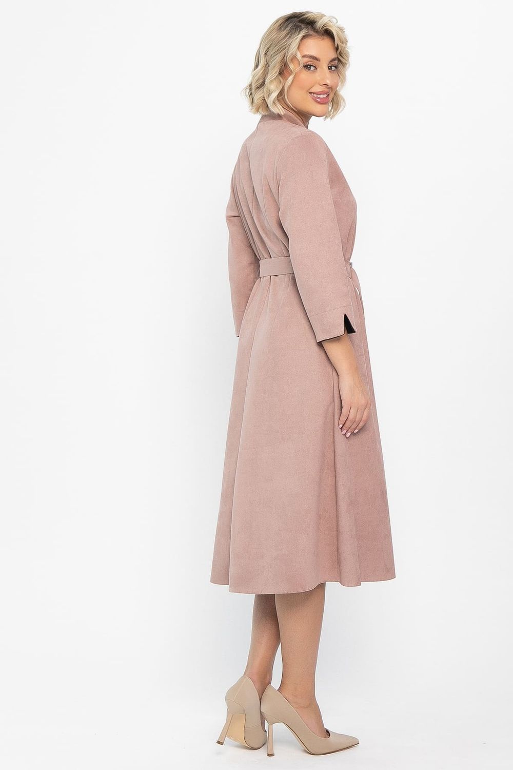 Платье замшевое Дарьяна НЬЮ (чайная роза) П14650-18М LT Collection (Акция)