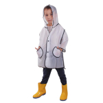 Дождевик с капюшоном 2 цвета микс, размер S