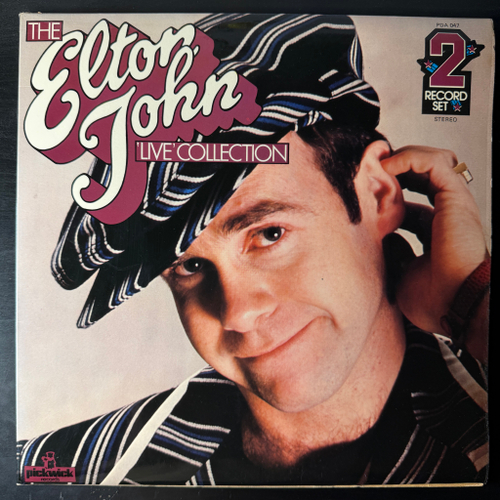 Elton John ‎– The Elton John 'Live' Collection 2LP (Англия 1979г.)