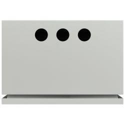 Корпус металлический ЭРА SIMPLE ЩМПг-1-0 (395х310х220мм) IP54 У2 серый