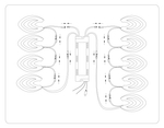 FA4547/3+3 WH белый 3000K-6400K 113W 650*470*110 (ПДУ ИК)
