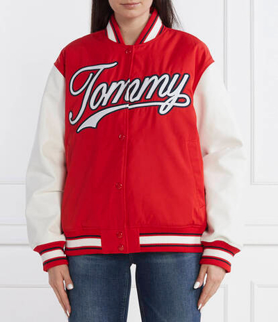 Куртка бомбер Tommy Jeans - красный(DW0DW17233)