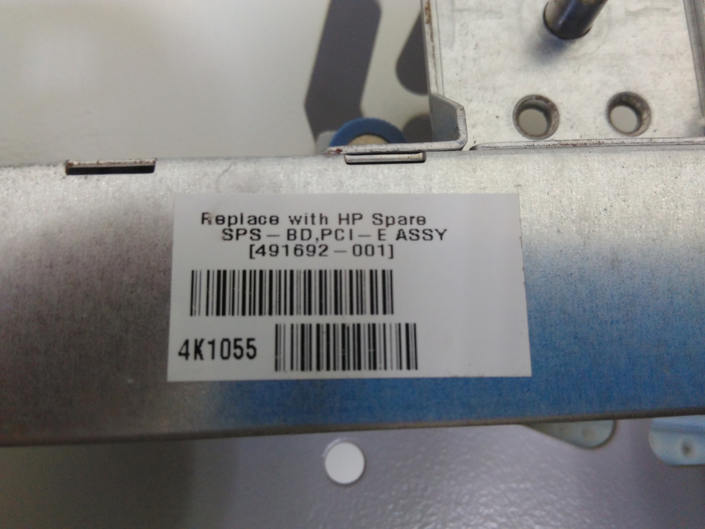 Ризер планки для HP DL360 G6 G7