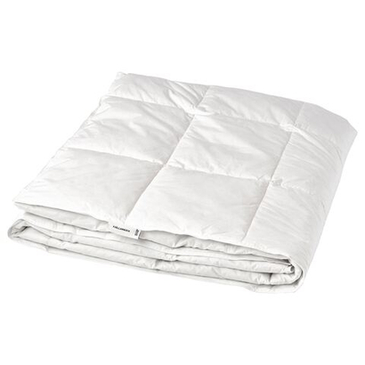 Евро одеяло IKEA FJALLARNIKA (ФЬЕЛЛАРНИКА), Стеганое, Летнее, Белый, 220x240 см
