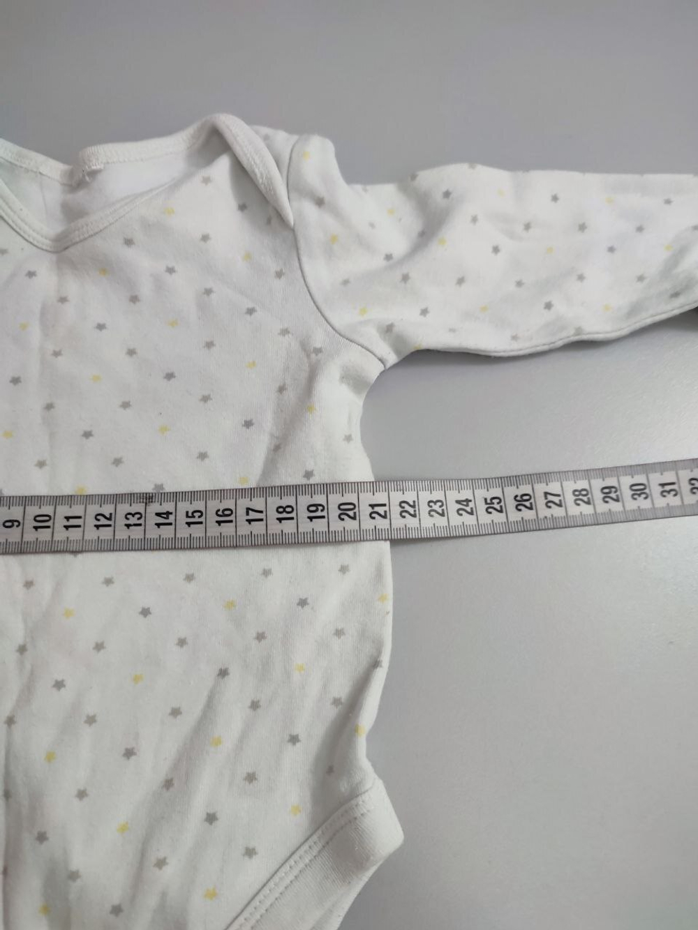 Боди со звездочками на 1/6 месяцев