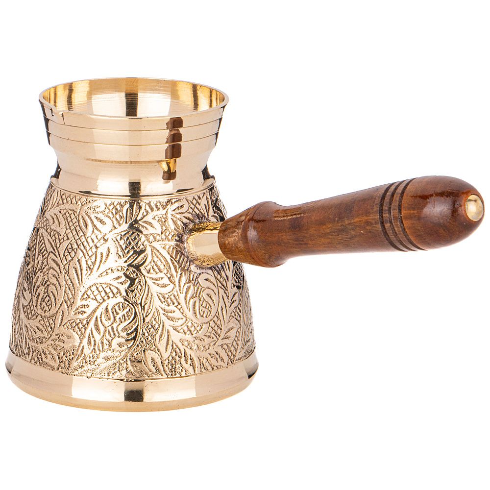 ТУРКА РЕЗНАЯ "GRAVING" 400МЛ. ЛАТУНЬ (КОР=40ШТ.)